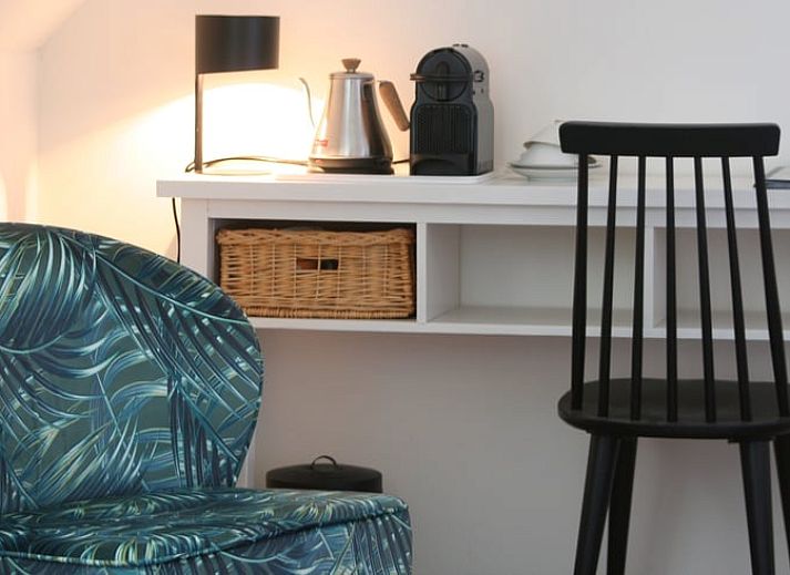 Charmante entree van Vakantiehuisje in Moerstraten, West Brabant, met authentieke bakstenen en landelijke details.