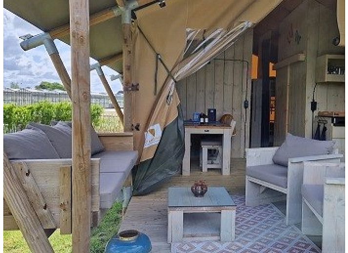 Guest house 4501195 - Tent house Noordzeekust - Luxe ingerichte safaritent