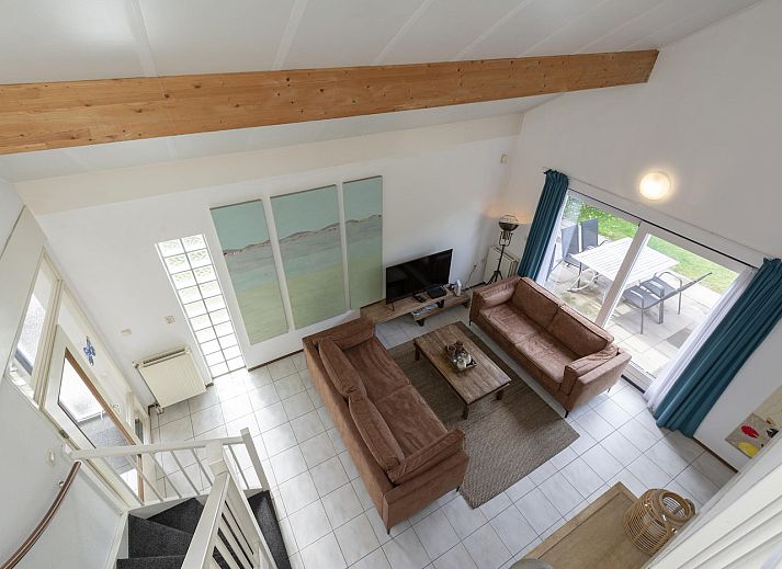 Frontansicht von Ooghduyne 187 Julianadorp aan zee, Ferienhaus mit grossem Garten, Nordseekueste, Nordholland.