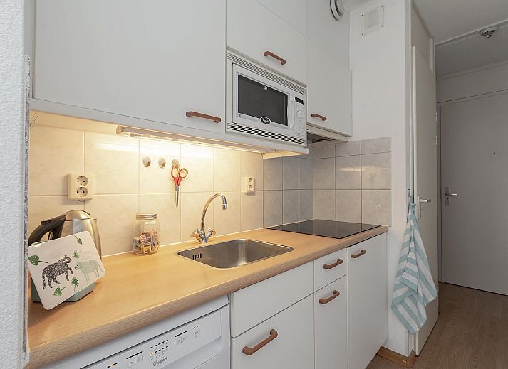 Aussenansicht des Strandslag 225 Julianadorp aan zee mit Blick auf das Gebiet an der Nordseekueste.