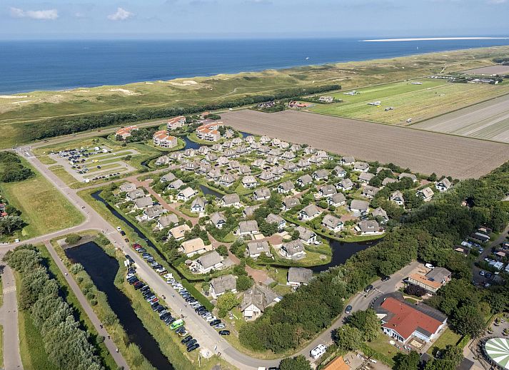 Freistehendes Haus in Julianadorp, umgeben von viel Grn, ideales Ferienhaus an der Nordseekste in Nordholland.