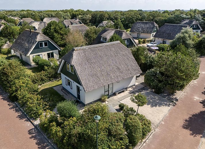 Freistehendes Haus in Julianadorp, umgeben von viel Grn, ideales Ferienhaus an der Nordseekste in Nordholland.