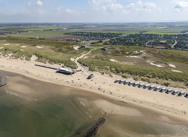 Freistehendes Haus in Julianadorp, umgeben von viel Grn, ideales Ferienhaus an der Nordseekste in Nordholland.