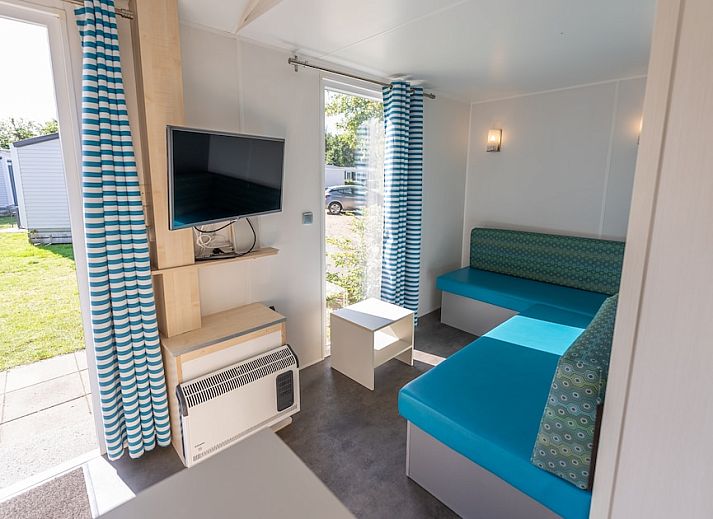 Chalet 4A in Egmond aan Zee, North Sea coast, North Holland with sunny terrace and modern outdoor space.