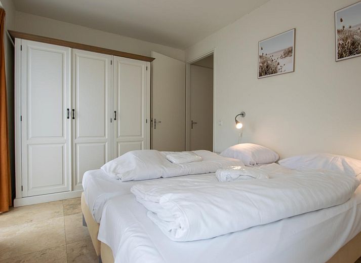 Veranda von Krab aan Zee Ferienhaus mit Blick auf die Nordseekueste in Egmond aan Zee, Nordholland.