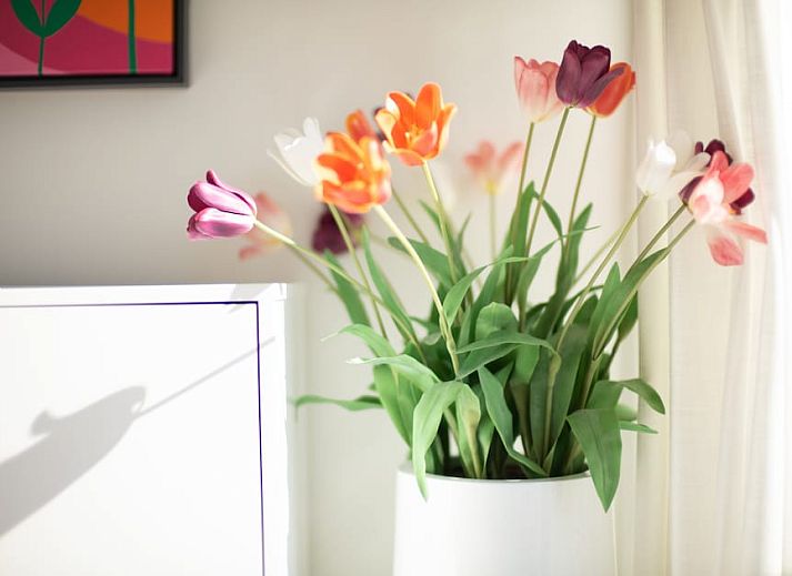 Tulip Mania 4 vakantiehuis in Callantsoog, Noordzeekust, met moderne architectuur en natuurlijke omgeving voor een ontspannen verblijf.