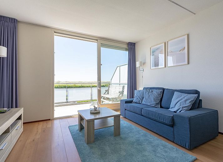 Blick auf die Umgebung der Duinerei A202 Groote Keeten, Ferienunterkunft an der Nordseekueste in Callantsoog, Nordholland.