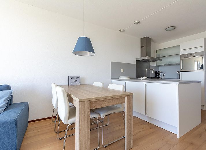 Blick auf die Umgebung der Duinerei A202 Groote Keeten, Ferienunterkunft an der Nordseekueste in Callantsoog, Nordholland.