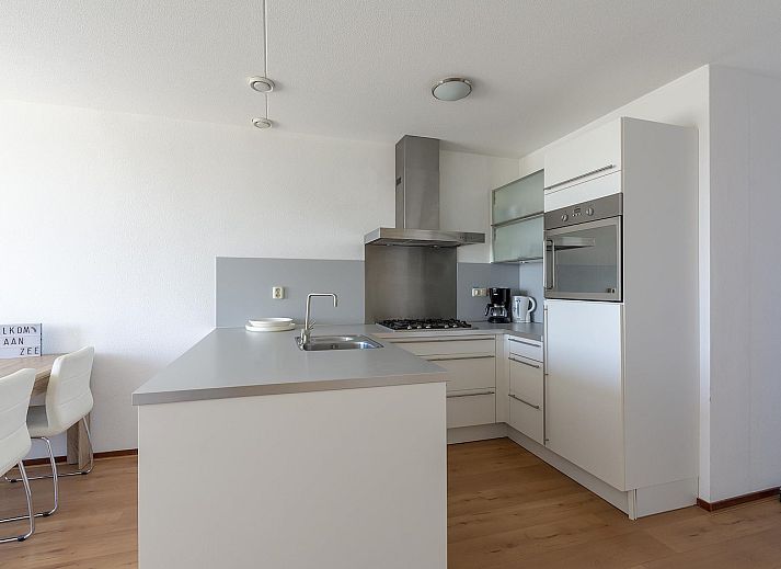 Blick auf die Umgebung der Duinerei A202 Groote Keeten, Ferienunterkunft an der Nordseekueste in Callantsoog, Nordholland.