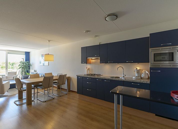 View of the surroundings of Duinerei C002 Groote Keeten vacation home in Callantsoog, North Sea coast, North Holland.