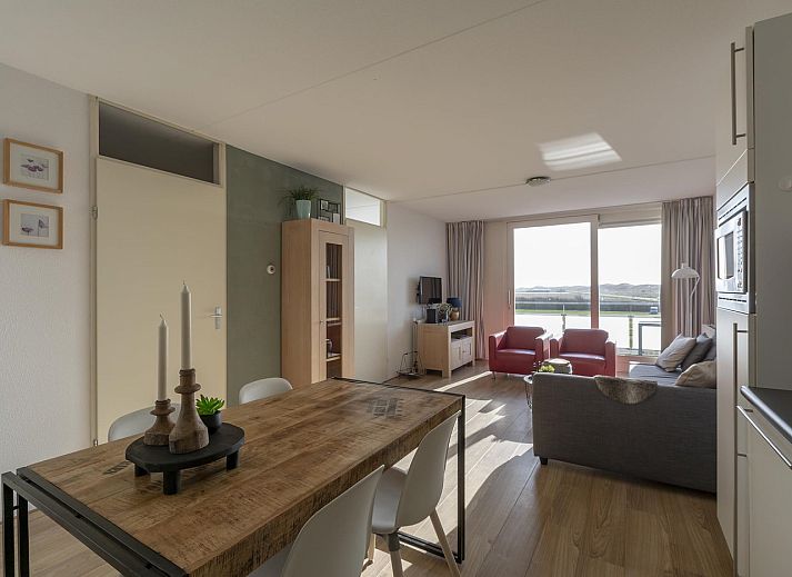 Exterior of Duinerei C202 Groote Keeten, vacation home surrounded by nature in Callantsoog, North Sea coast, North Holland.