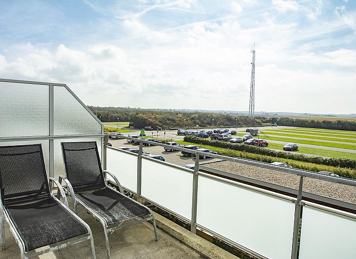 Sunny terrace overlooking the dunes at Duinerei C202 Groote Keeten in Callantsoog, North Holland.