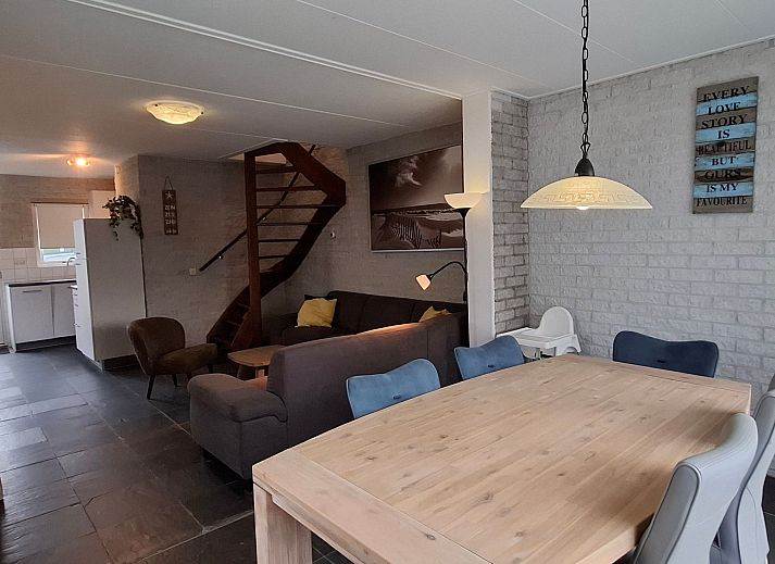 Guest house 4504150 - Holiday property Noordzeekust - Vakantiehuis Ferienbungalow Abbes mit Garten und Terrasse