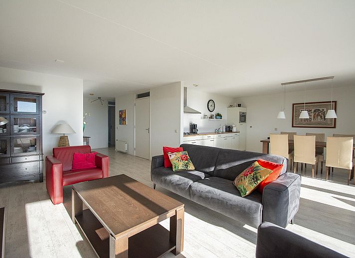 Moderne Architektur des Ferienhauses Strandleven 103 Groote Keeten an der Nordseekueste in Callantsoog.