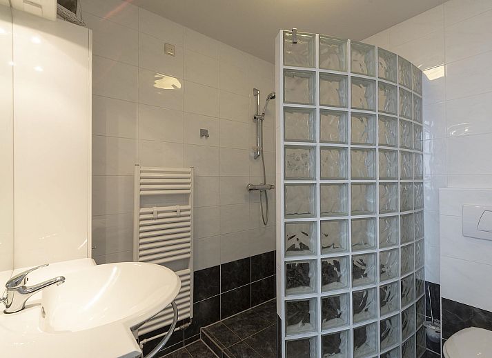 View of the neighborhood from Dorpsplein 23E Callantsoog vacation home, North Sea coast, North Holland.