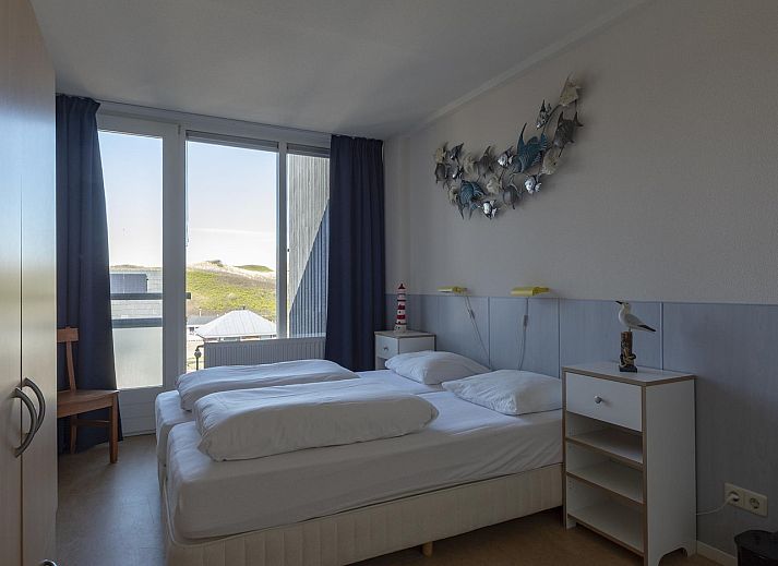 View of the neighborhood from Dorpsplein 23E Callantsoog vacation home, North Sea coast, North Holland.