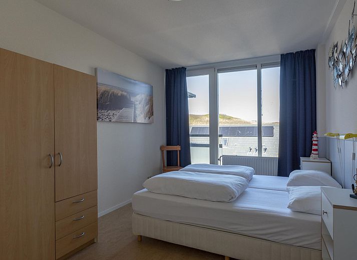 View of the neighborhood from Dorpsplein 23E Callantsoog vacation home, North Sea coast, North Holland.