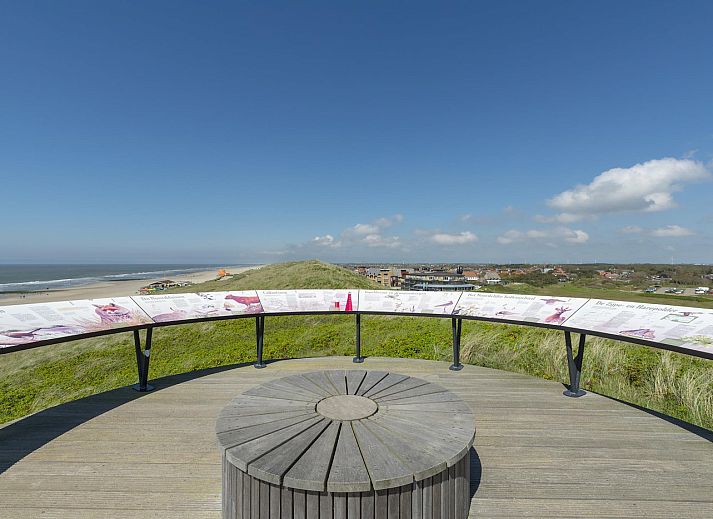 Private terrace of Dorpsplein 23E Callantsoog vacation home, ideal for relaxation, North Holland.