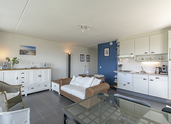 Geniessen Sie die Aussicht vom Balkon des Ferienhauses Callantsduyne 21 Groote Keeten in Callantsoog, Nordseekueste.