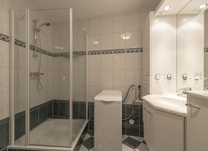 Luftaufnahme von Wijde Blick 208 Callantsoog, Ferienhaus an der Nordseekueste, Nordholland.