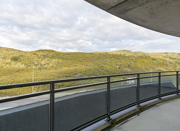 Luftaufnahme von Wijde Blick 208 Callantsoog, Ferienhaus an der Nordseekueste, Nordholland.