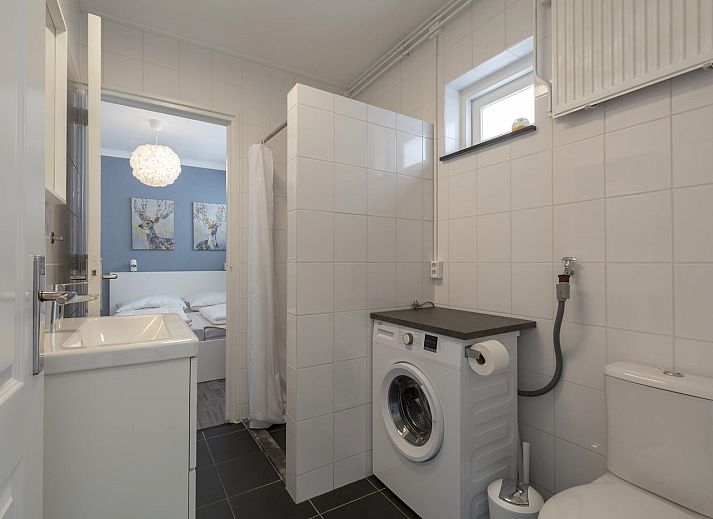 Center of Callantsoog near Stuijvezandeweg 7Z vacation home on the North Sea coast North Holland.