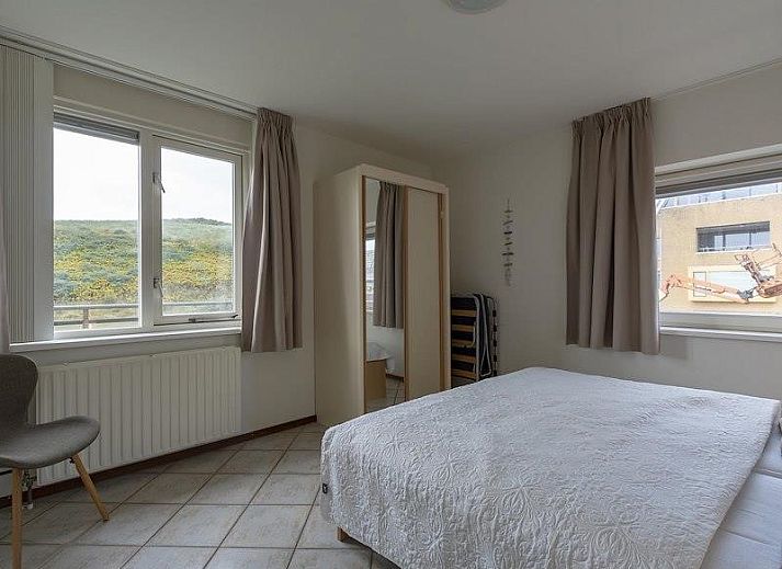 Buitenkant van Wijde Blick 212 Callantsoog, vakantiehuis aan de Noordzeekust, Noord-Holland.