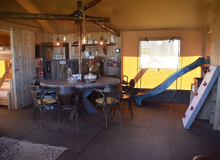 Unterkunft 4504400 - Zelthaus Noordzeekust - «Kidz Lodge»