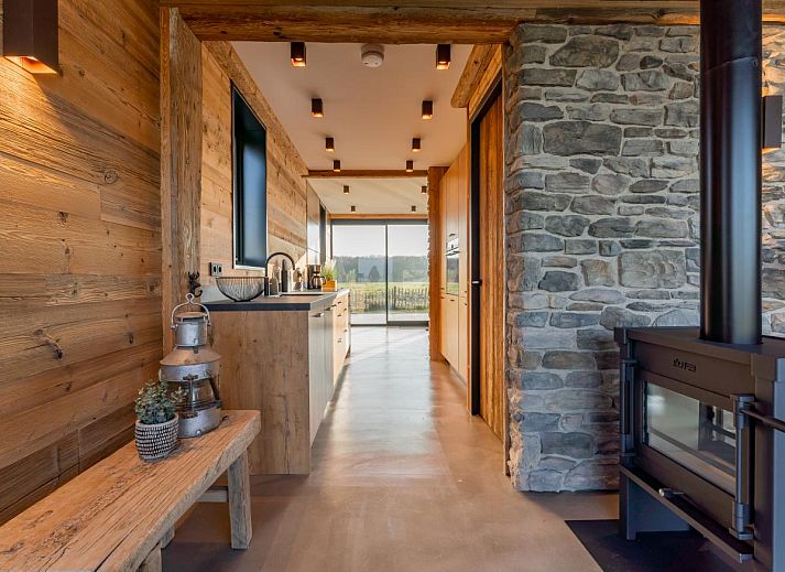 Terrasse des Ferienhauses De Bonte Specht in Callantsoog mit Blick auf die Natur und die Nordseekueste.