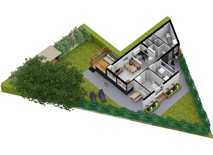 Unterkunft 450657 - Ferienhaus Noordzeekust - Zeewaard 33