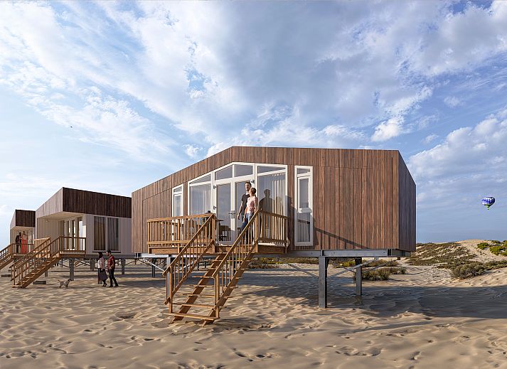 Unterkunft 450707 - Bungalow Noordzeekust - 4-persoons Beach House | 4SH2