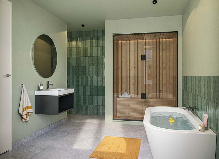 Geniet van een ontspannen avond op het terras van de Vrijstaande woning in Petten, Noordzeekust, Noord-Holland.