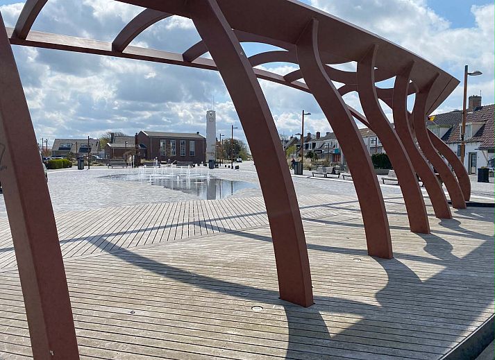 Luxe badkamer met sauna in de Vrijstaande woning in Petten, Noordzeekust, Noord-Holland.