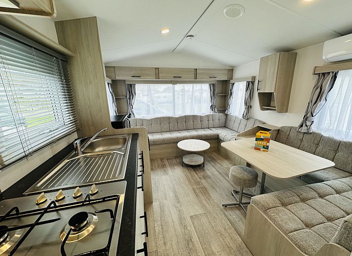 Unterkunft 451511 - Ferienhaus Noordzeekust - Vakantiehuis DD 58 - Camping de Duindoorn - AIRCO