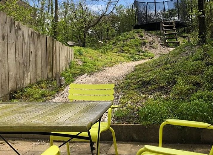 Vakantiehuis in Bergen aan Zee omringd door duinen, Noordzeekust, Noord-Holland.