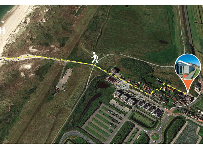 Unterkunft 452725 - Ferienhaus Noordzeekust - Strandhuis 't Koepeltje