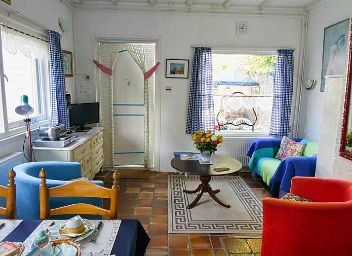 Prachtig uitzicht op de Noordzeekust bij vakantiehuis NH170 in Bergen, Noord-Holland.