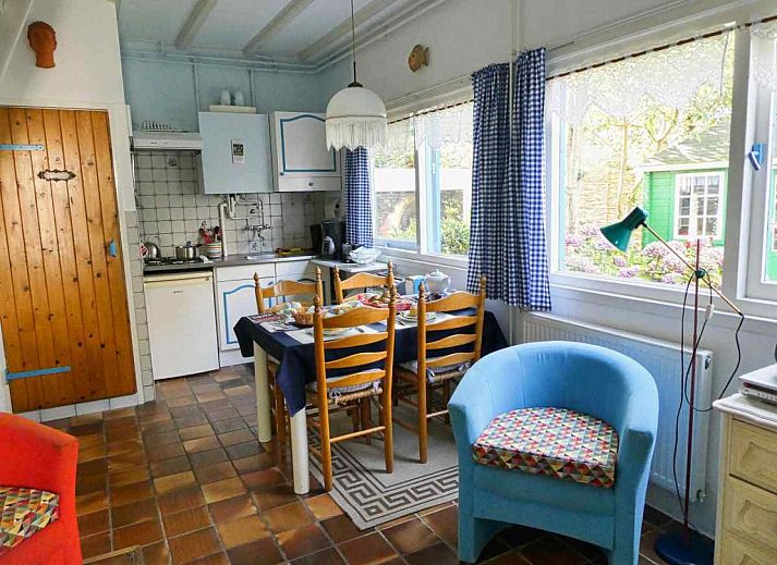 Prachtig uitzicht op de Noordzeekust bij vakantiehuis NH170 in Bergen, Noord-Holland.