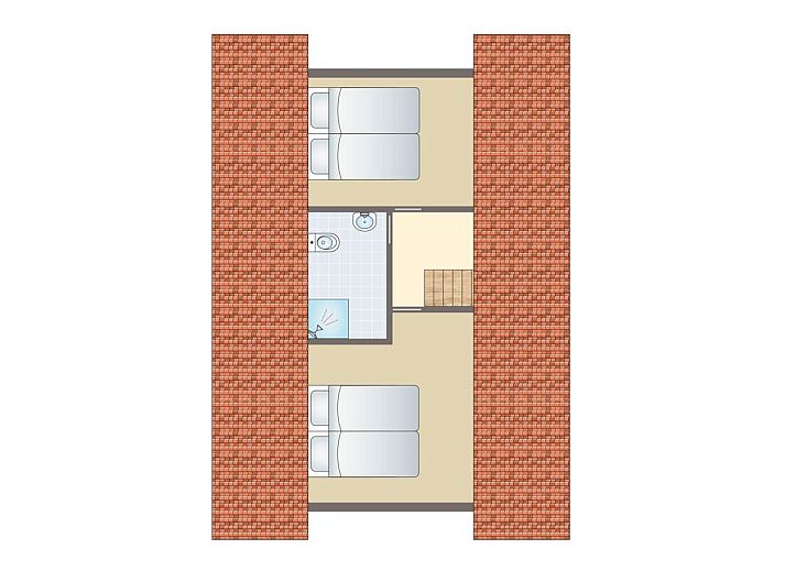 Unterkunft 454035 - Bungalow Noordzeekust - Beach Resort Ooghduyne | 6-persoons villa - Extra toegankeli