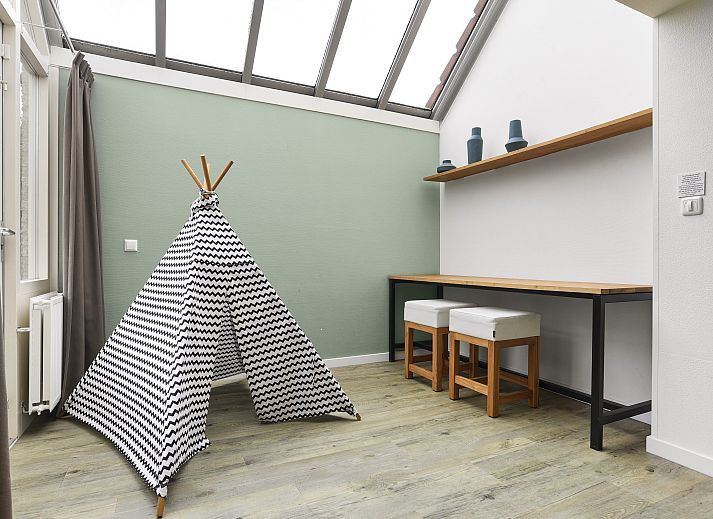 Speelruimte in Beach Resort Ooghduyne 6-persoons kindervilla in Julianadorp aan Zee, Noord-Holland.