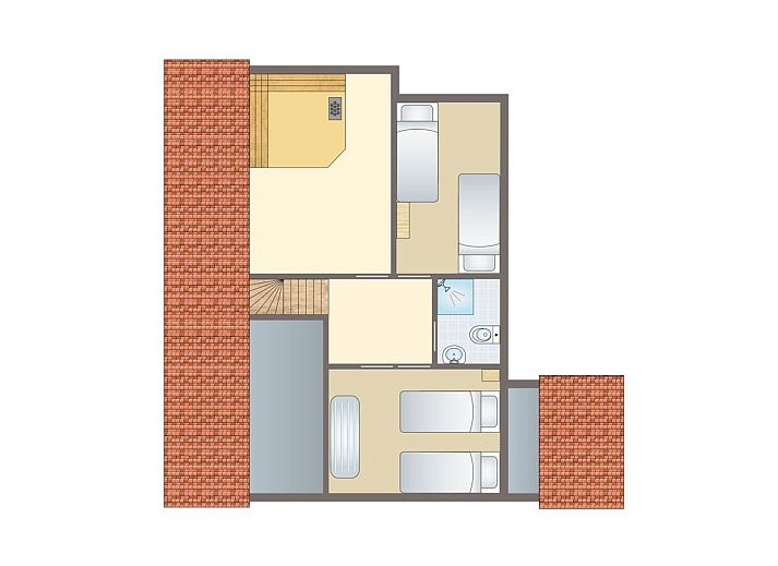 Unterkunft 454044 - Bungalow Noordzeekust - Beach Resort Ooghduyne | 6-persoons villa | 6L1