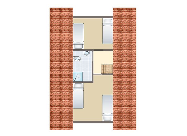 Unterkunft 454053 - Bungalow Noordzeekust - Beach Resort Ooghduyne | 6-persoons villa | 6C1