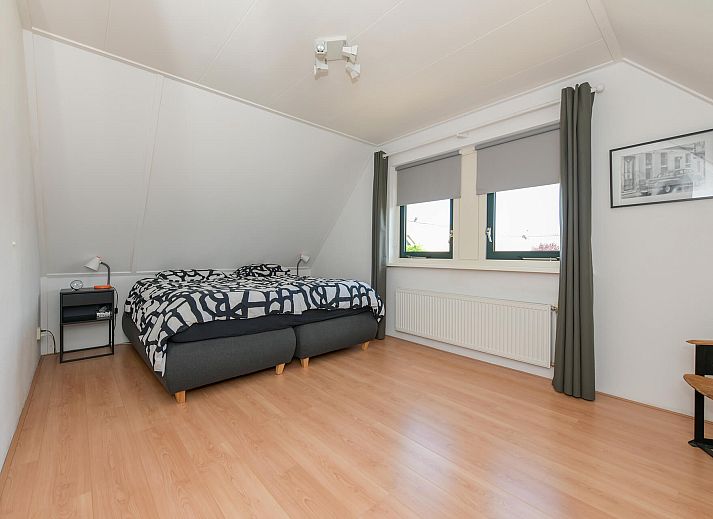 Uitzicht op omgeving van vakantiewoning in Julianadorp aan Zee, Noord-Holland.