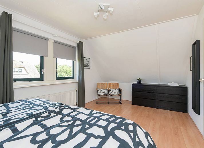 Uitzicht op omgeving van vakantiewoning in Julianadorp aan Zee, Noord-Holland.