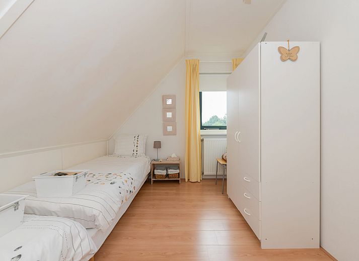 Uitzicht op omgeving van vakantiewoning in Julianadorp aan Zee, Noord-Holland.