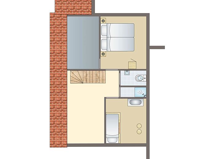 Unterkunft 454088 - Bungalow Noordzeekust - Beach Resort Ooghduyne | 6-persoons kindervilla | 6CK