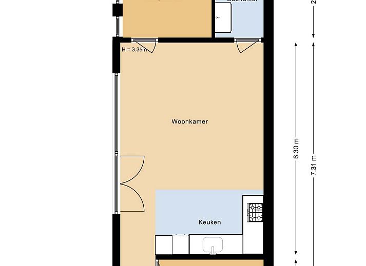 Guest house 454613 - Holiday property Noordzeekust - Vrijstaande woning in Overveen