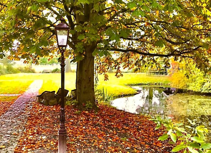 Illuminated porch of Holiday home in Andijk, perfect for cozy evenings in North Holland.