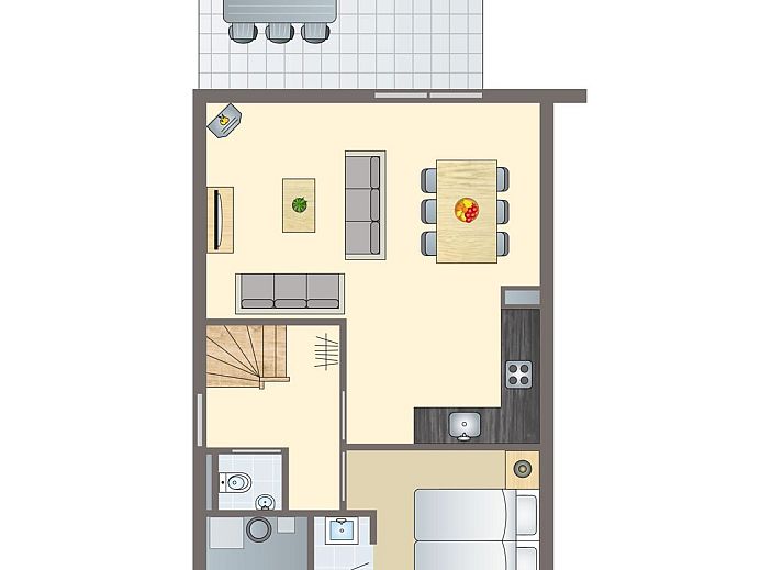 Unterkunft 460333 - Bungalow IJsselmeerkust - Volendam | 6-persoons bungalow | 6L