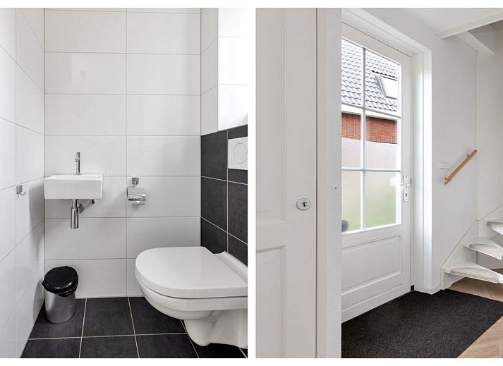 Gerumige Veranda in einem freistehenden Haus in Medemblik, ideal fr Entspannung in einem Ferienhaus an der IJsselmeerkste, Nordholland.